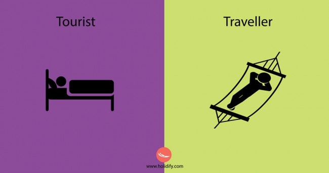 Tourist vs Traveller：14張圖片分辨出觀光客和旅行者的不同 3