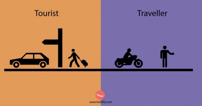 Tourist vs Traveller：14張圖片分辨出觀光客和旅行者的不同 5