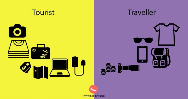 Tourist vs Traveller：14張圖片分辨出觀光客和旅行者的不同 13