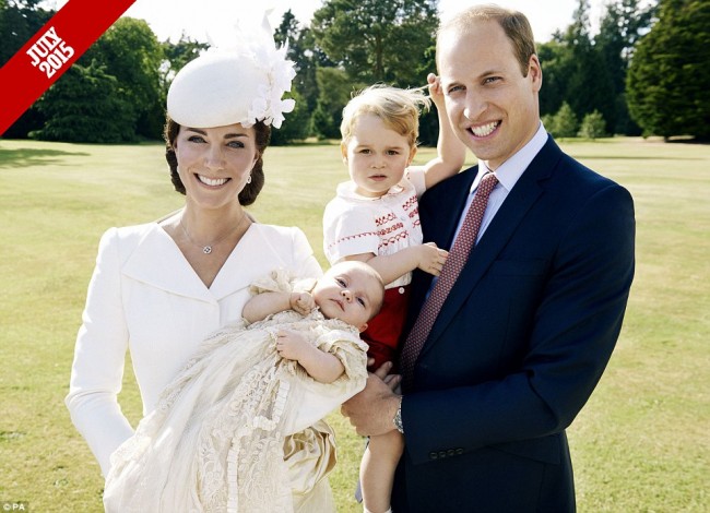 來自英國皇室的祝福：一家四口迎接小公主 Charlotte 的第 1 個快樂聖誕 1