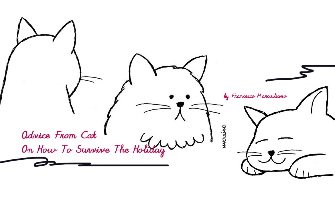 如何度過讓人壓力大的Holiday Season？不妨問問你家的貓平常都是怎麼做的- A Day Magazine