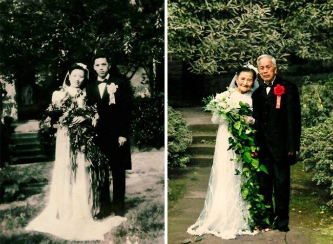 Love Forever：98 歲老夫婦舊游承諾之地，拍下 70 年後的永恆婚紗照 5