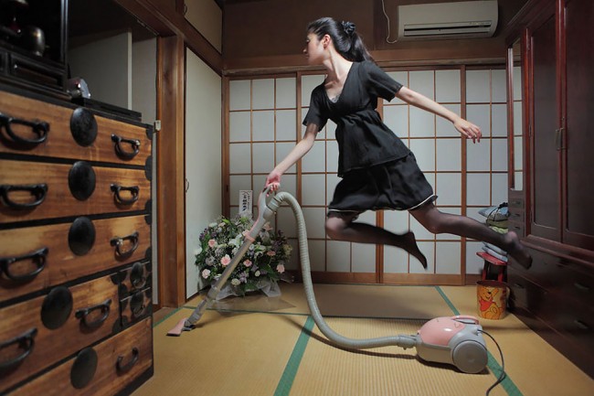 拋開承重的地吸引力：東京少女 Natsumi Hayashi 用「漂浮」再次凸顯日常 1