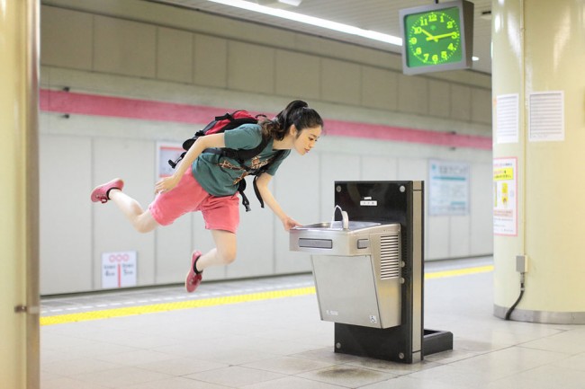 拋開承重的地吸引力：東京少女 Natsumi Hayashi 用「漂浮」再次凸顯日常 3