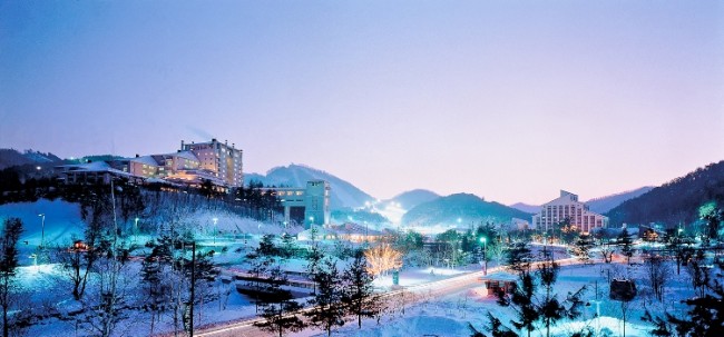 ski field korea winter top 9