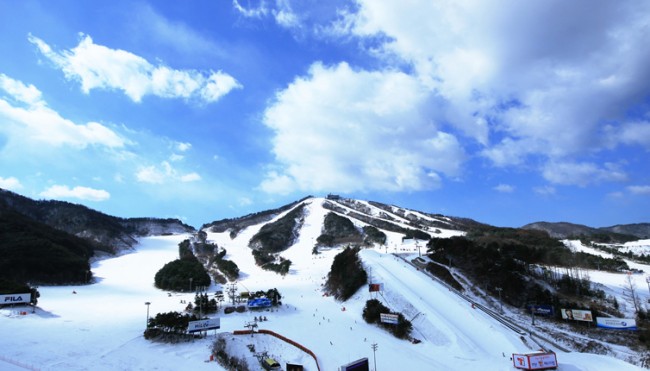 ski field korea winter top 14