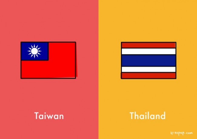 Taiwan？Tailand？10 張圖教會你的外國朋友「台灣」和「泰國」有什麼不同 3