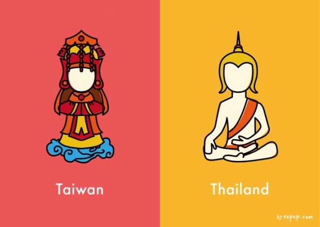 Taiwan？Tailand？10 張圖教會你的外國朋友「台灣」和「泰國」有什麼不同 6