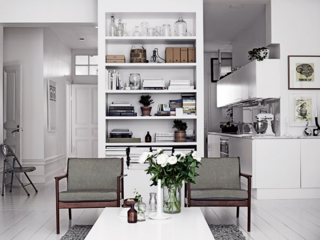 Minimalism：有時簡單就是最好的設計，黑與白極簡配色的摩登公寓 3