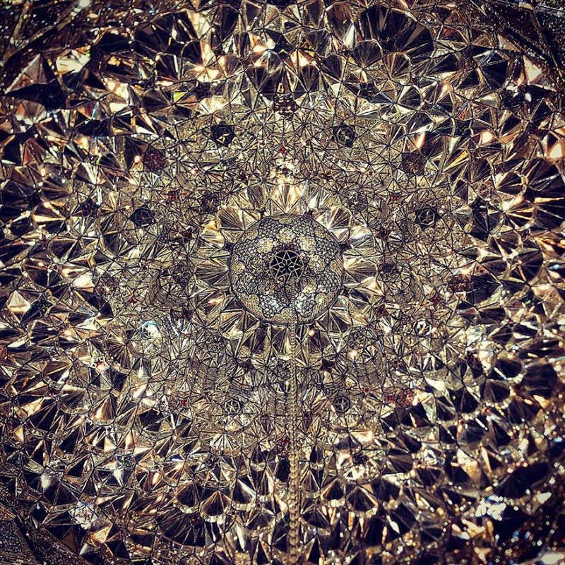 Beauty ceilings：來自伊朗清真寺裡的永恆煙火，只有抬頭才能遇見！ 6