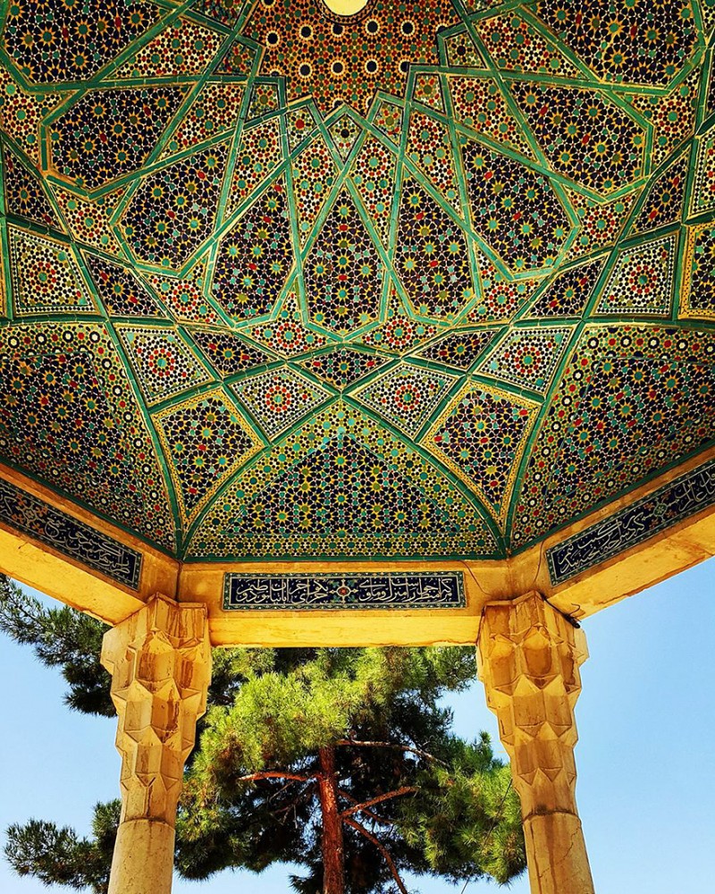 Beauty ceilings：來自伊朗清真寺裡的永恆煙火，只有抬頭才能遇見！ 10