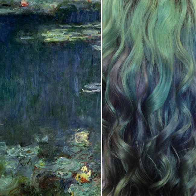 Hair vs Painting：創作者花 10 小時，讓每一次染髮都是一件精緻的藝術作品！ 8