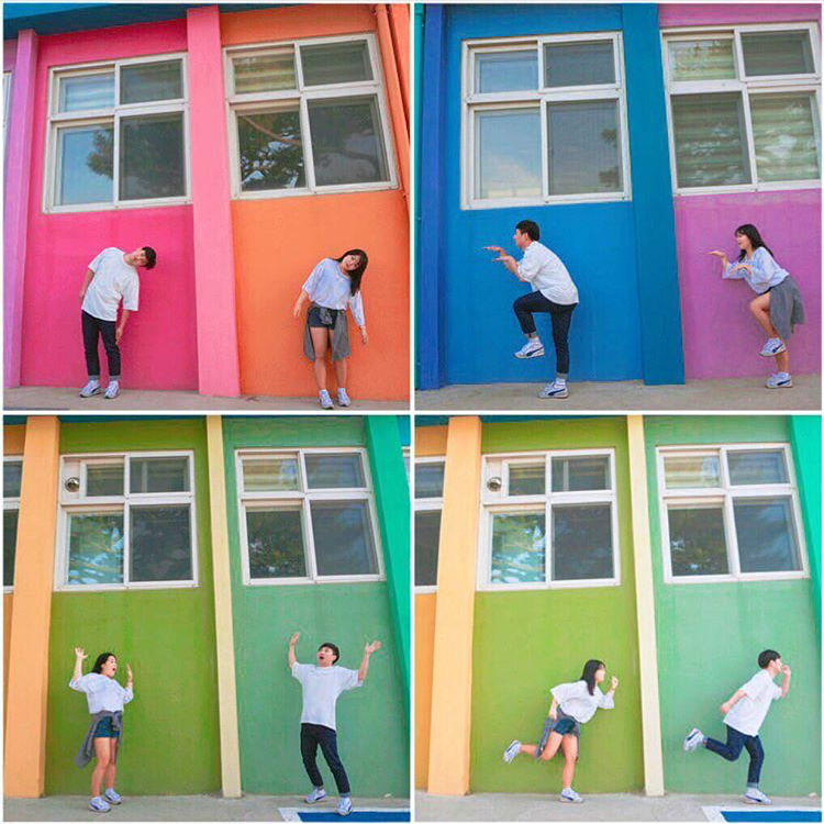 好想拍出一系列夢幻照！韓國女生和情侶都愛的童話彩虹小學 1