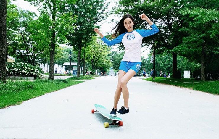 因為一段影片，讓她紅遍歐美：來自韓國的滑板女神——高孝周 10