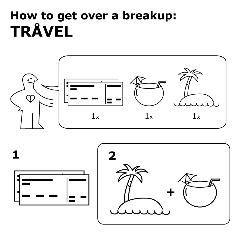 IKEA-Inspired Manuals Will Teach You How To Get Over A Breakup 7