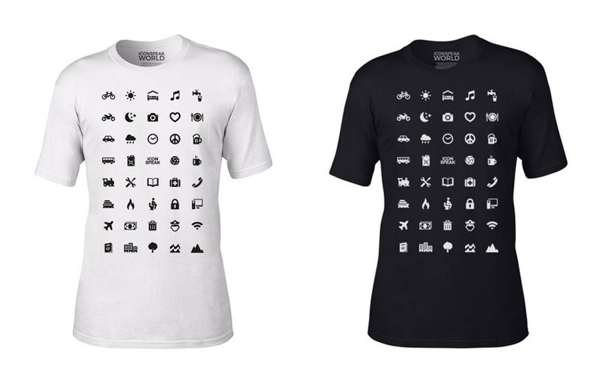 Traveller T-Shirt With 40 Icons Lets You Communicate In Any Country Even If You Don’t Speak Its Language 8