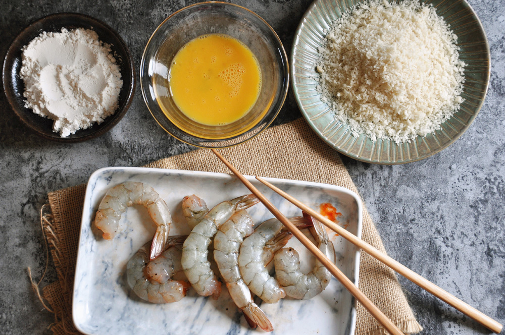 A Day Recipes : Fried Shrimp With Mango Dipping Sauce 4
