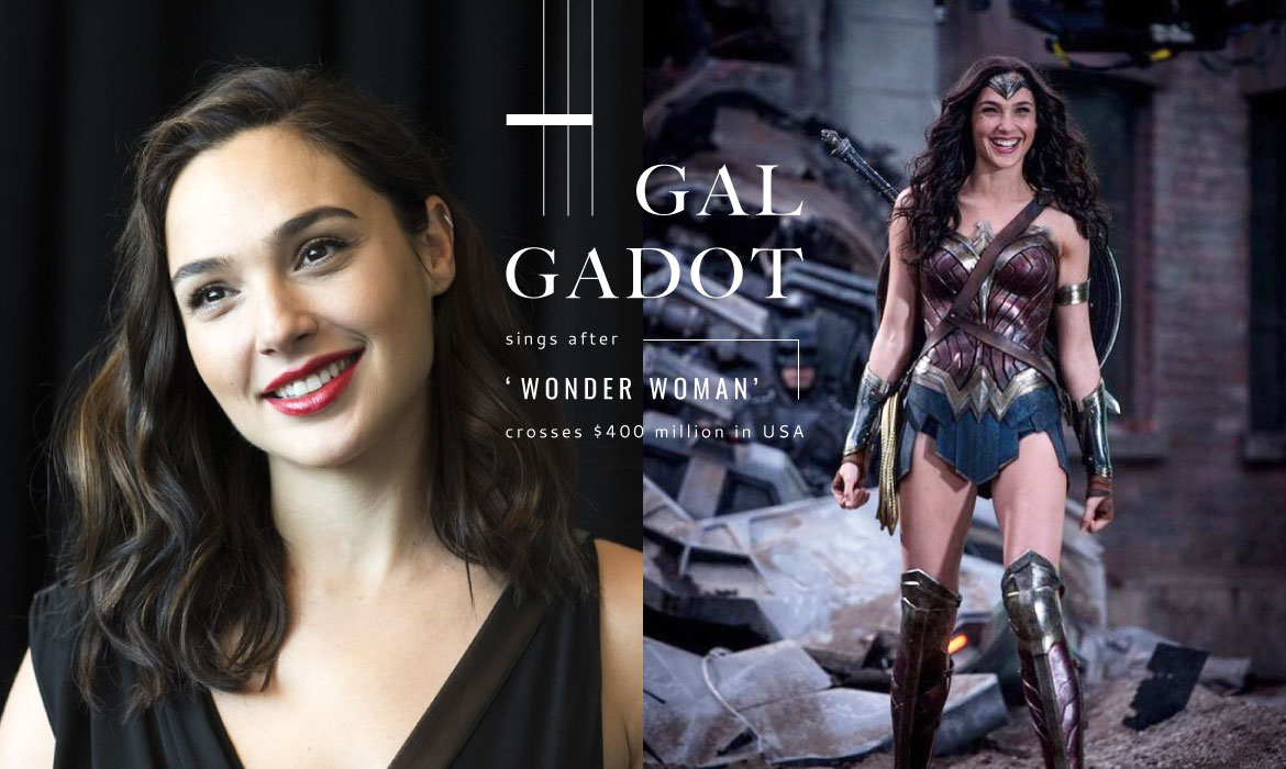 得知《Wonder Woman》再創票房新高，Gal Gadot 當下的反應好可愛！ - A