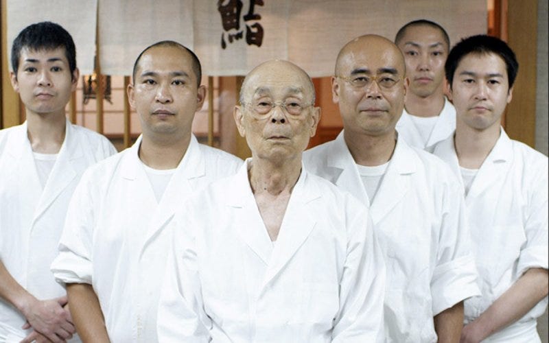 图片[11] - 年轻时一只皮箱，一把菜刀孤身闯银座！日本「寿司之神」百岁人生告诉我们，最深刻的往往最简单！ - 我的世界基岩版中文站 - 我的世界基岩版中文站