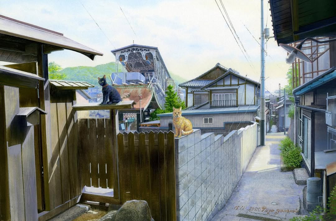 图片[10] - 日本尾道市立美术馆一场持续8年的“警卫与黑猫攻防战”！这段令人动容的故事，最终随着小黑猫安详地走完了自己的一生而结束！ - 奇趣星球报 - 奇趣星球报